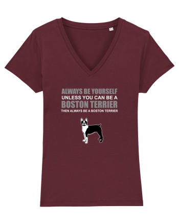 BOSTONTERRIER Burgundy