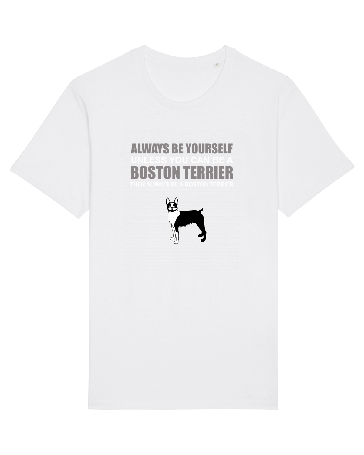 Tricou mânecă scurtă Unisex Rocker White