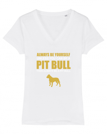 PIT BULL White