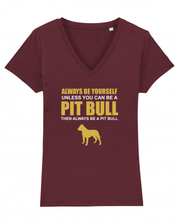 PIT BULL Burgundy