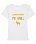 PIT BULL Tricou mânecă scurtă guler larg fitted Damă Expresser