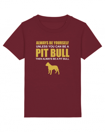 PIT BULL Burgundy