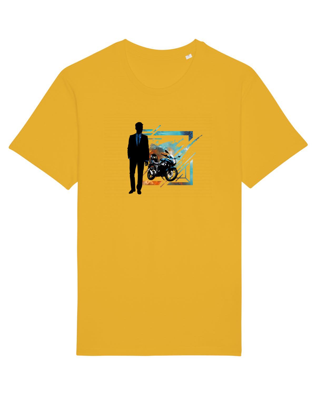 Tricou mânecă scurtă Unisex Rocker Spectra Yellow