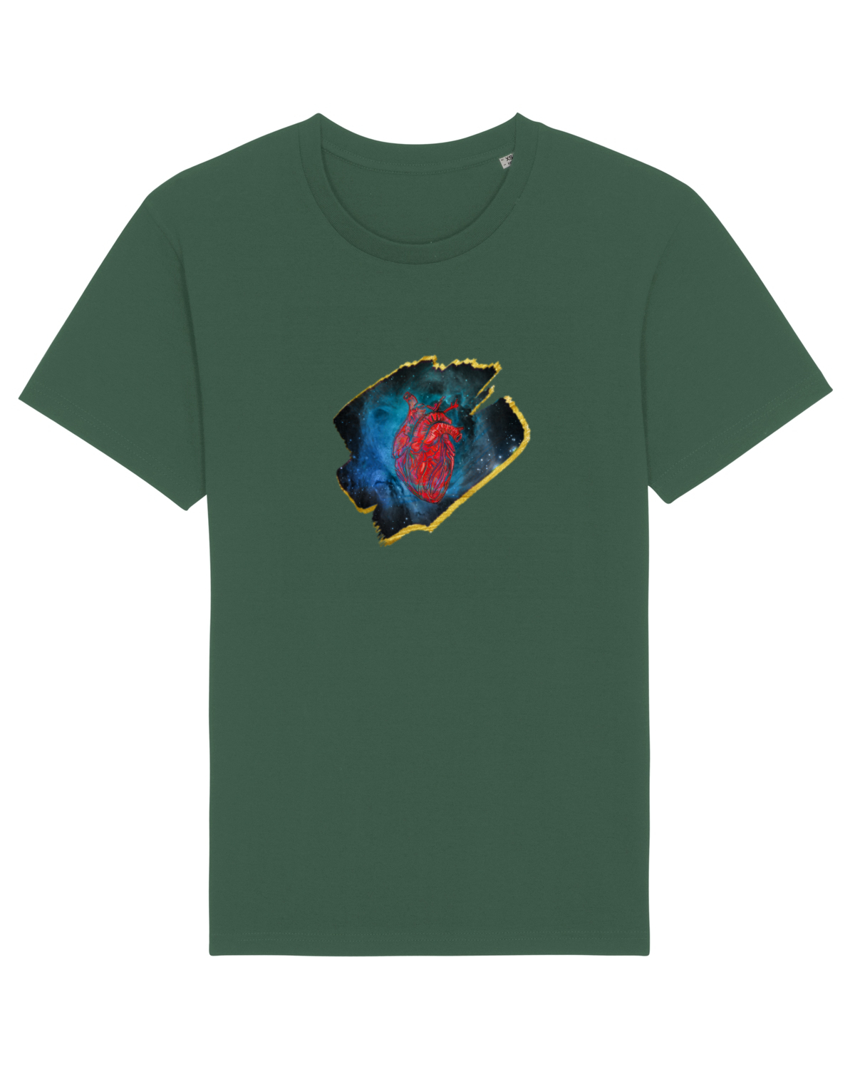 Tricou mânecă scurtă Unisex Rocker Bottle Green