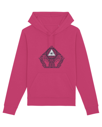 Ochi Triunghi Abstract Raspberry