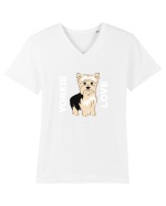 YORKIE Tricou mânecă scurtă guler V Bărbat Presenter