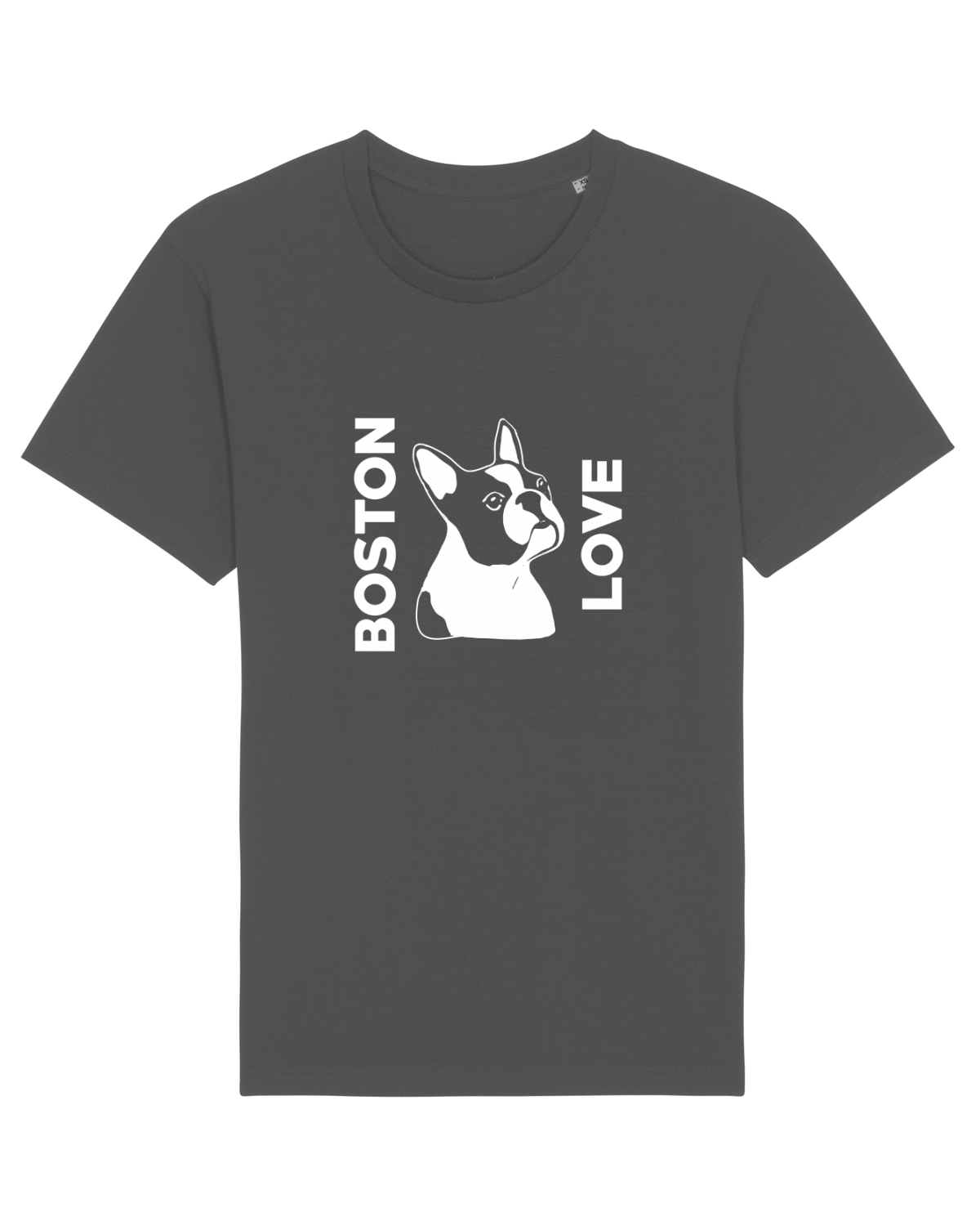 Tricou mânecă scurtă Unisex Rocker Anthracite