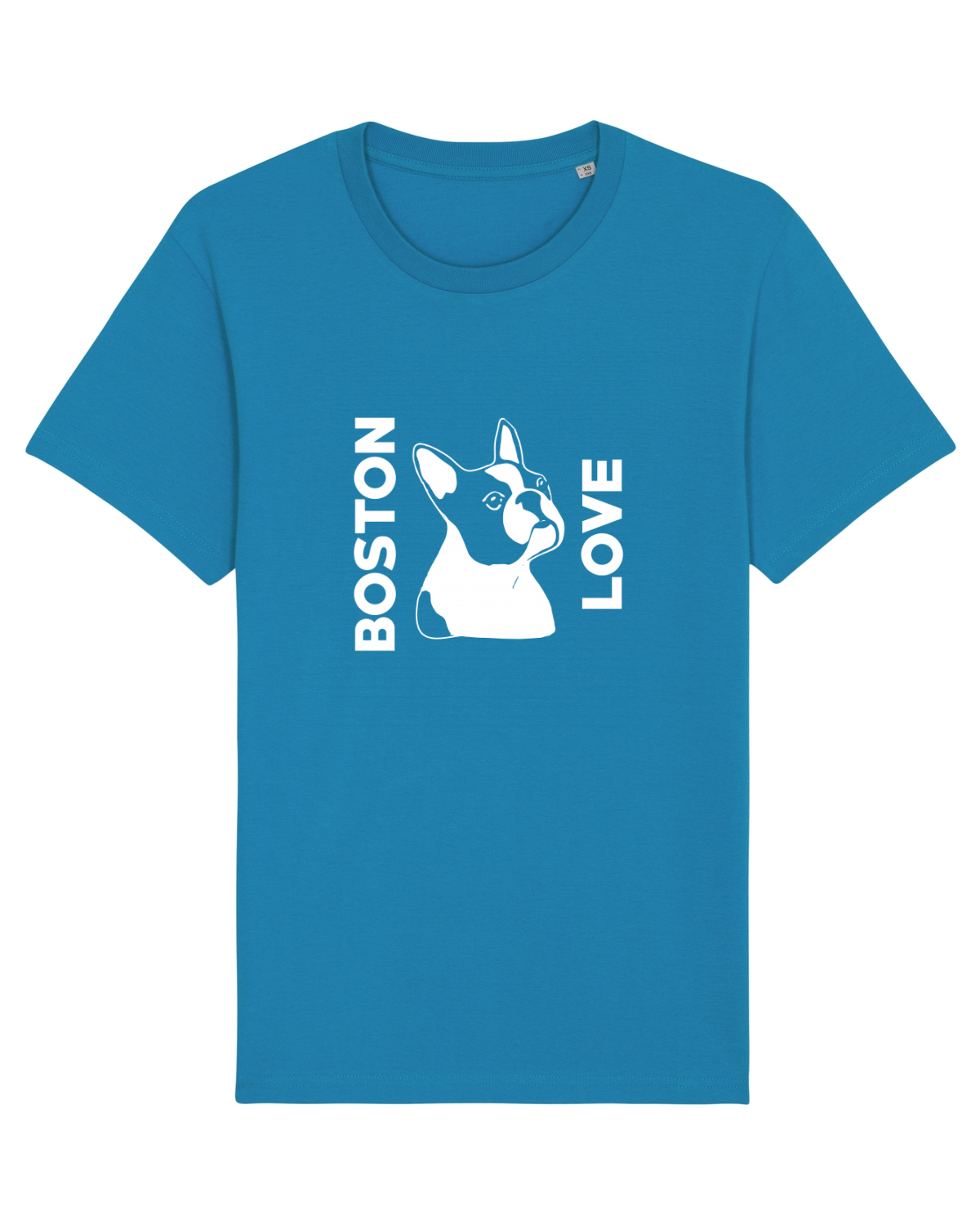 Tricou mânecă scurtă Unisex Rocker Azur