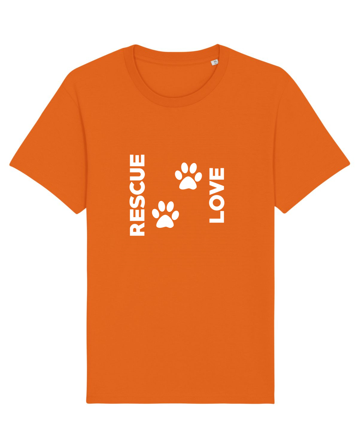 Tricou mânecă scurtă Unisex Rocker Bright Orange