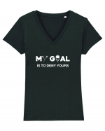 GOAL Tricou mânecă scurtă guler V Damă Evoker