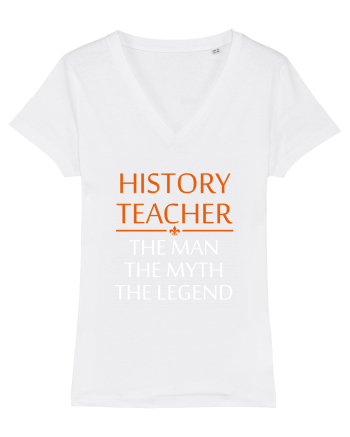 HISTORY TEACHER White