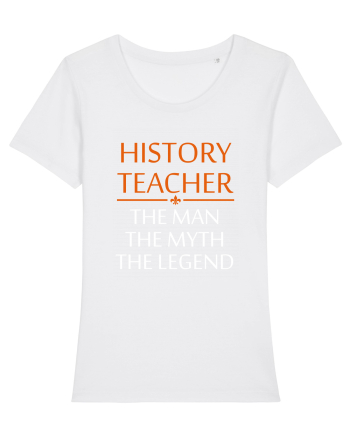 HISTORY TEACHER White