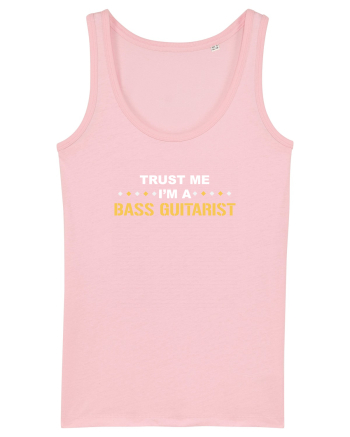 BASS GUITARIST Cotton Pink