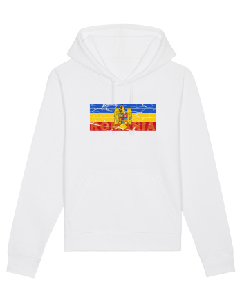 Tricolor Stema Romaniei White