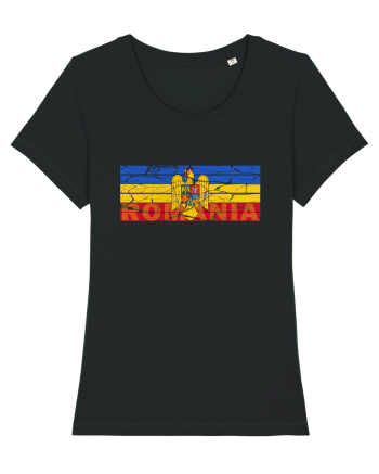 Tricolor Stema Romaniei Black