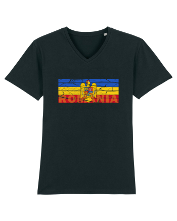 Tricolor Stema Romaniei Black