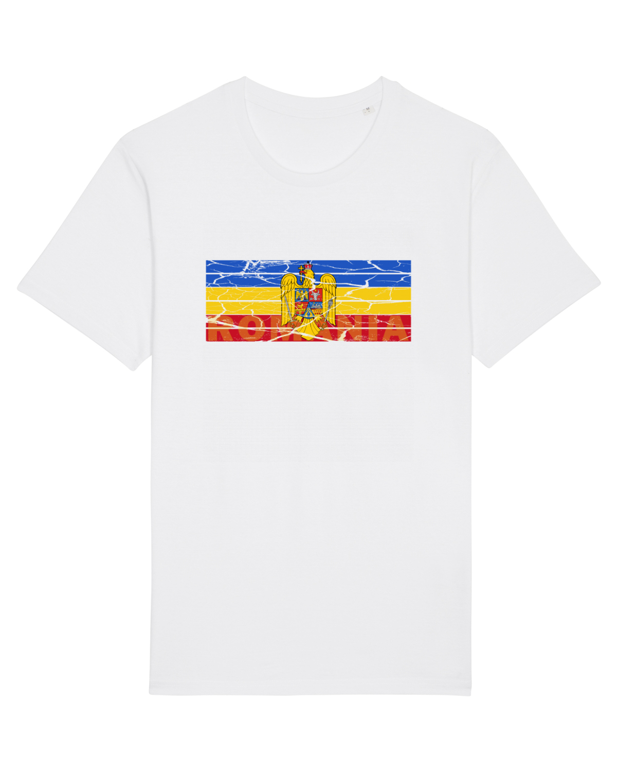 Tricou mânecă scurtă Unisex Rocker White