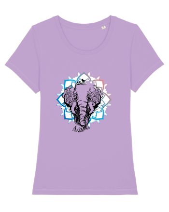 Yoga Lotus Natură cu Păsări Lavender Dawn