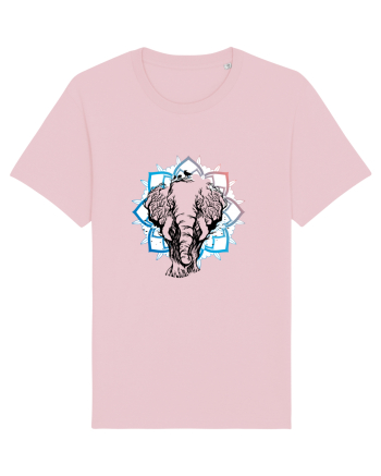 Yoga Lotus Natură cu Păsări Cotton Pink