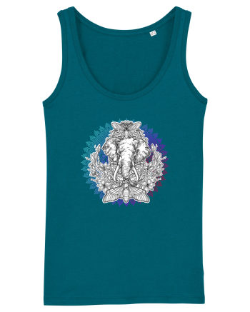 Yoga Mandala Elefant Ocean Depth