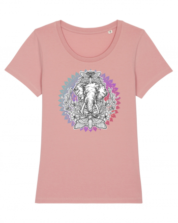 Yoga Mandala Elefant Canyon Pink