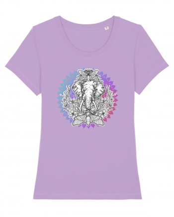 Yoga Mandala Elefant Lavender Dawn