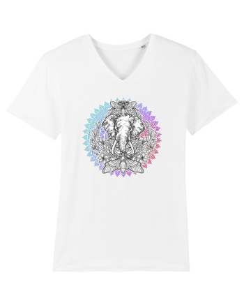 Yoga Mandala Elefant White