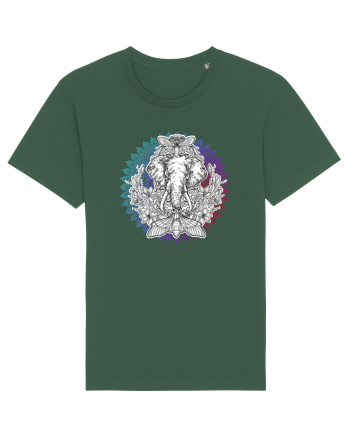 Yoga Mandala Elefant Bottle Green