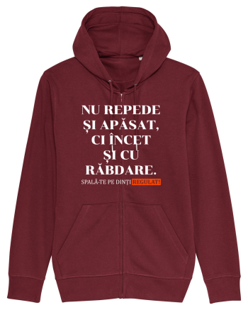 Spala-te pe dinti regulat! Burgundy