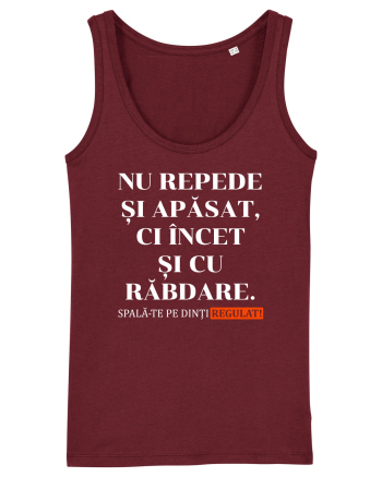 Spala-te pe dinti regulat! Burgundy