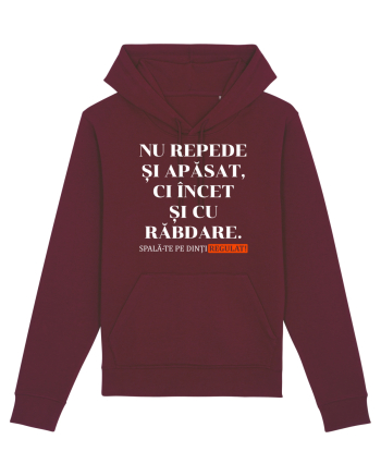 Spala-te pe dinti regulat! Burgundy