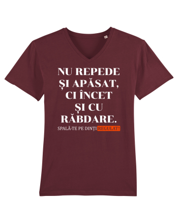 Spala-te pe dinti regulat! Burgundy