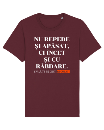 Spala-te pe dinti regulat! Burgundy