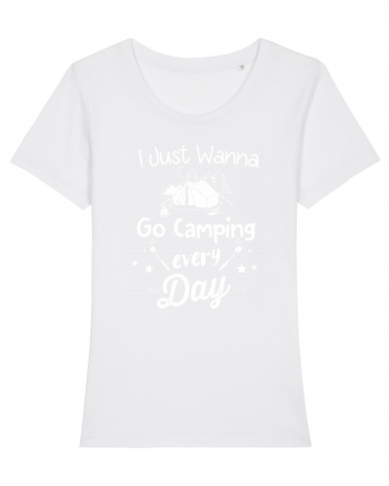 Camping every day White