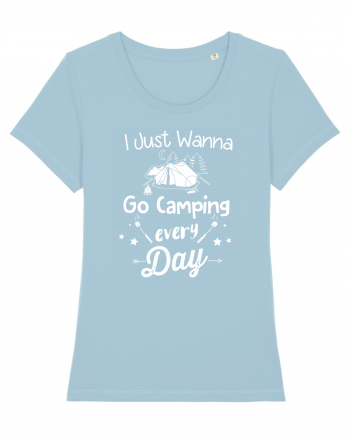 Camping every day Sky Blue