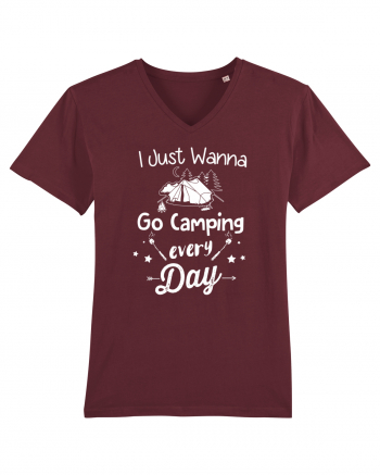 Camping every day Burgundy