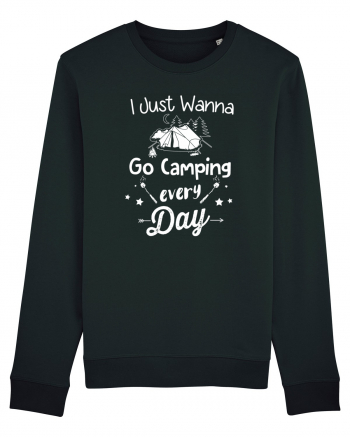 Camping every day Black