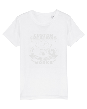 Motorcycle Custom White