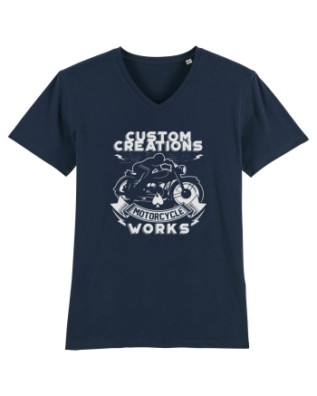 Motorcycle Custom French Navy