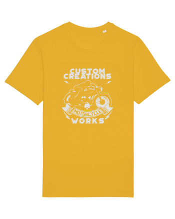 Motorcycle Custom Spectra Yellow