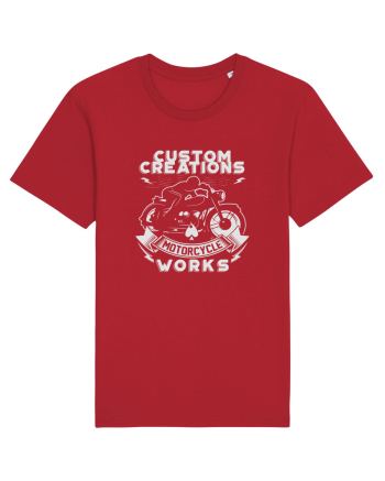 Motorcycle Custom Red