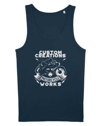 Motorcycle Custom Navy