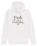 Crede in magia Craciunului Hanorac cu fermoar Unisex Connector