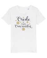 Crede in magia Craciunului Tricou mânecă scurtă  Copii Mini Creator