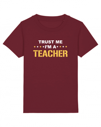 TEACHER Burgundy