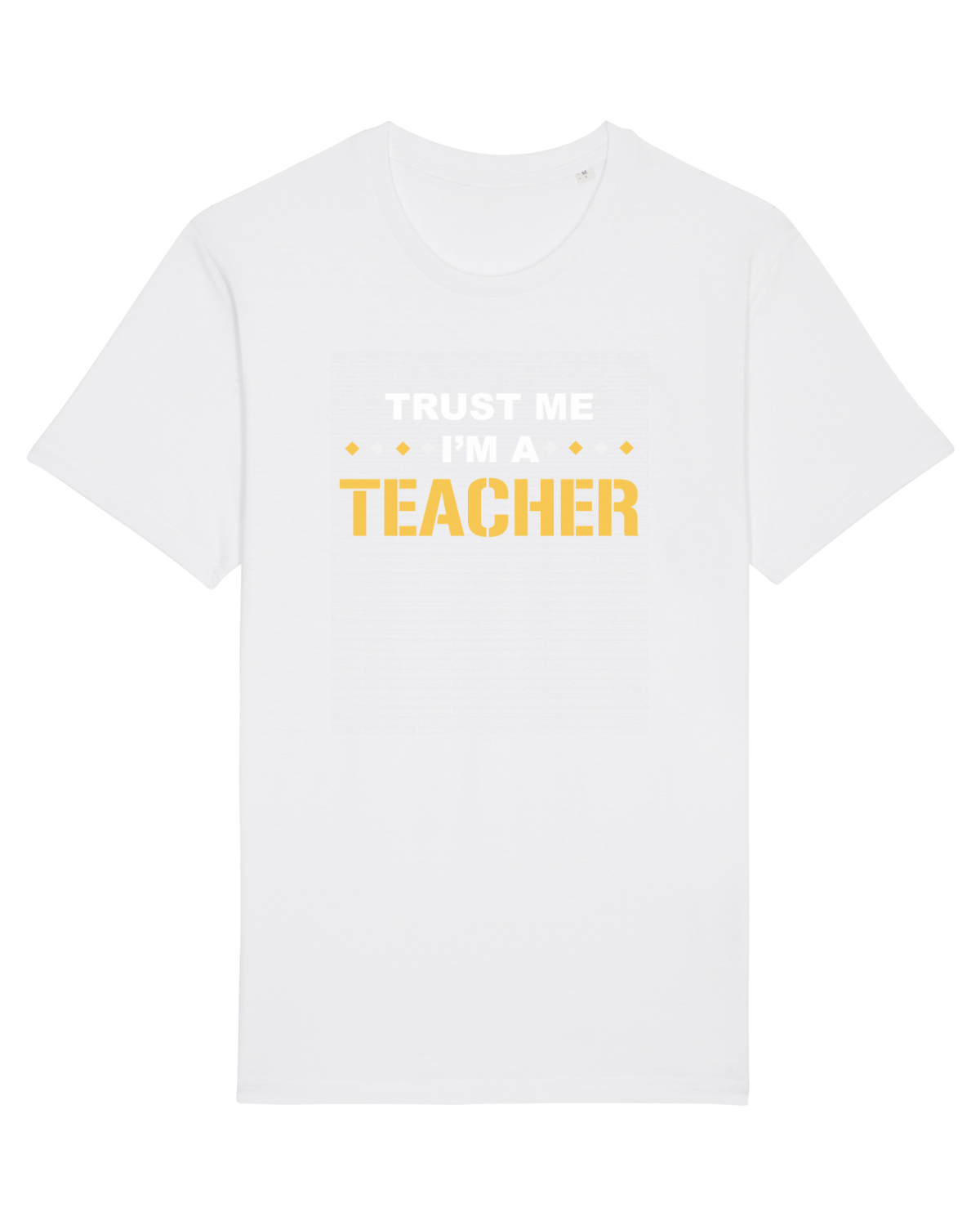 Tricou mânecă scurtă Unisex Rocker White