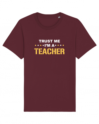 TEACHER Burgundy