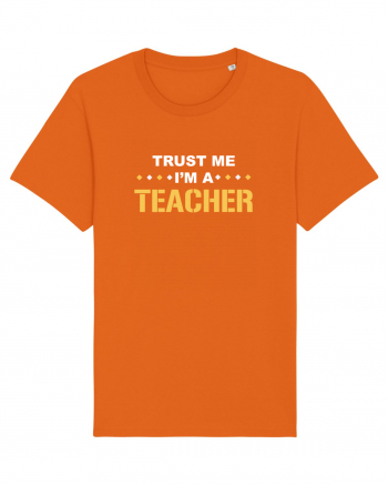 TEACHER Bright Orange