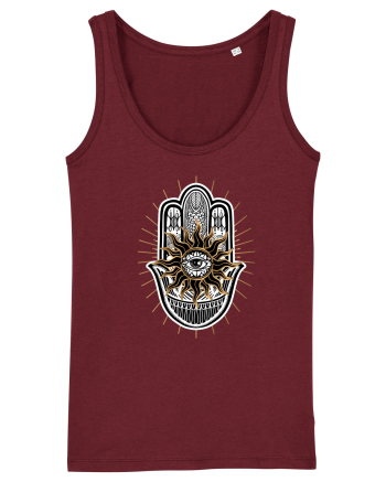 Hand of Fate cu Ochi Auriu Burgundy