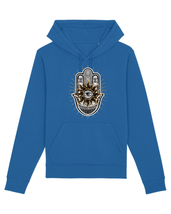 Hand of Fate cu Ochi Auriu Royal Blue